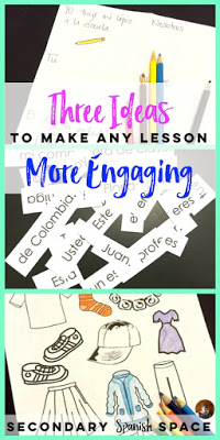 three ideas to make any lesson more engaging
