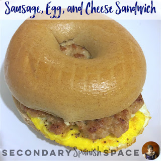 sausage egg cheese sandwich