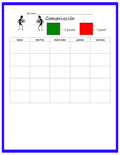 monthly participation sheet
