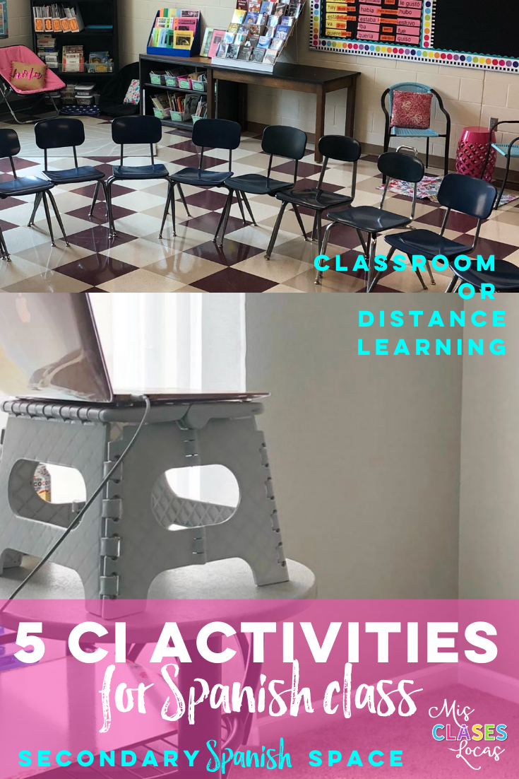 Comprehensible input in Spanish class 5 Comprehensible Input