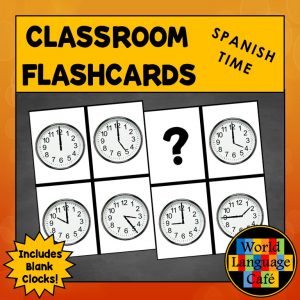 Spanish Time Flashcards