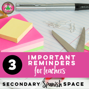 3 Important Reminders for Teachers