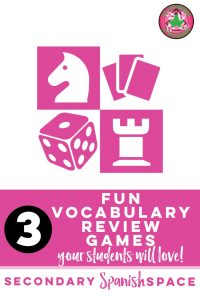 3 Fun Vocabulary Games Your Students Will Love_SecondarySpanishSpace_JadeGreene